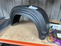 4 Plastic Mudguards