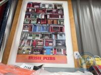 Irish Pubs Framed Picture