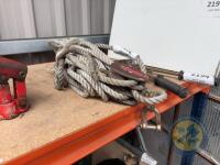 Bundle of Pulley Rope & Pulleys - 2