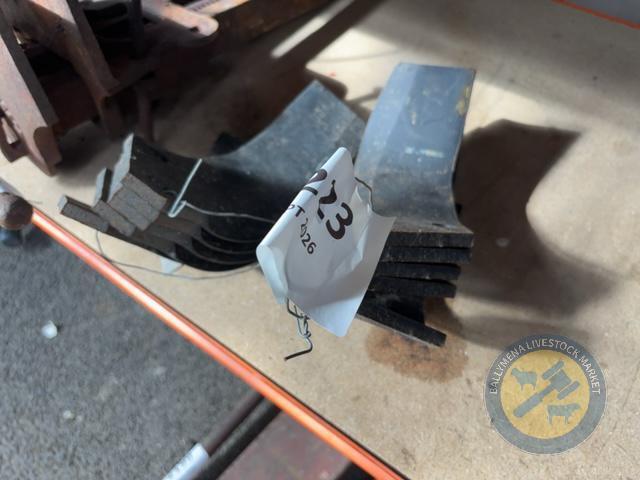 5 Left & 5 Right Rotavator Blades