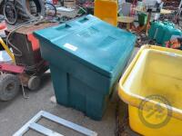 Green Salt Bin