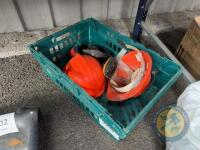 Crate of Helmets