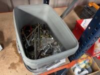 Grey Bucket of Bolts & Screws