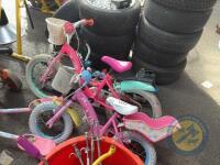 2 Girl Bicycles & 3 Wheeler - 2