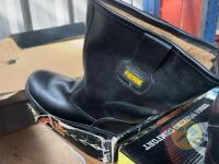 Size 12 Black Rigger Boots - 3