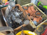 Box of Wrought Iron Light Holder - 2