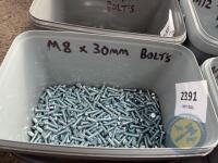 M8 X30mm Bolts