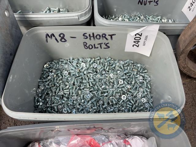 M8 Bolts,Nuts Packs APP 30