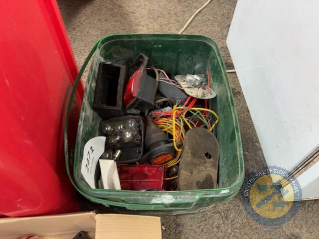 Box of Trailer Lights