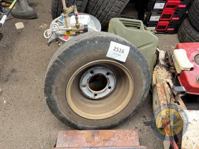 185-70 x 13 Trailer Wheel