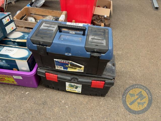 2x Tool Boxes & Contents