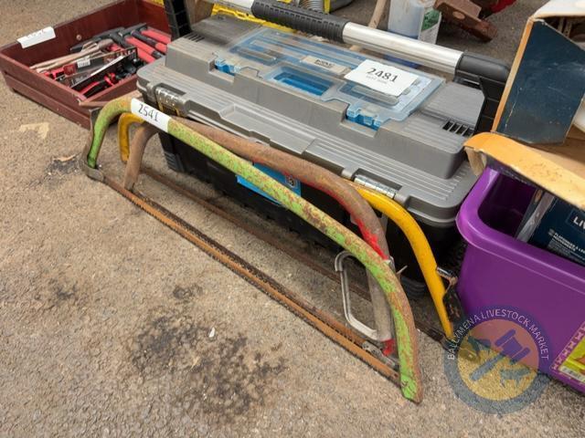 3x Bow Saws