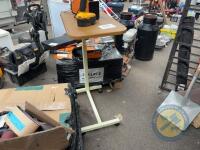 Adjustable Table on Wheels