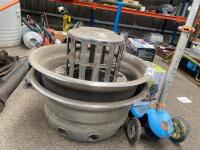 2 Lorry Wheel Trims