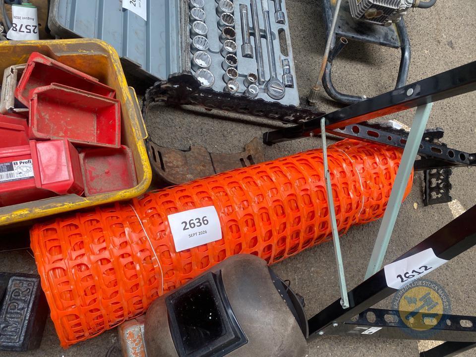 Roll of Barrier Fence