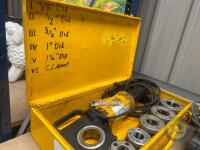 Rothenberger 110v 0.5 - 2 inch Pipe Threader
