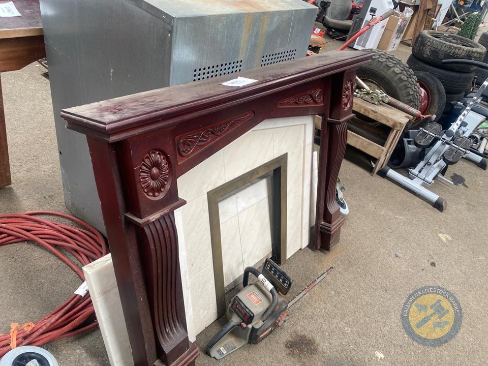 Fireplace & Wooden Surround