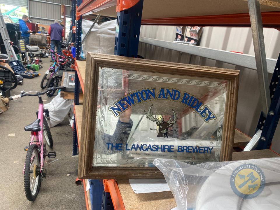 Newton & Ridley Framed Mirror