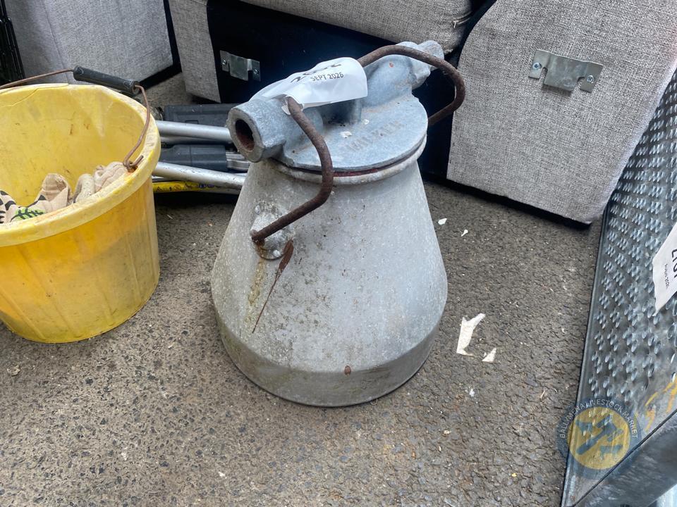 Gas Milk Bucket