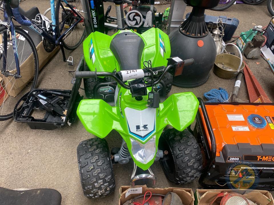 Kawasaki Electric Quad & Charger