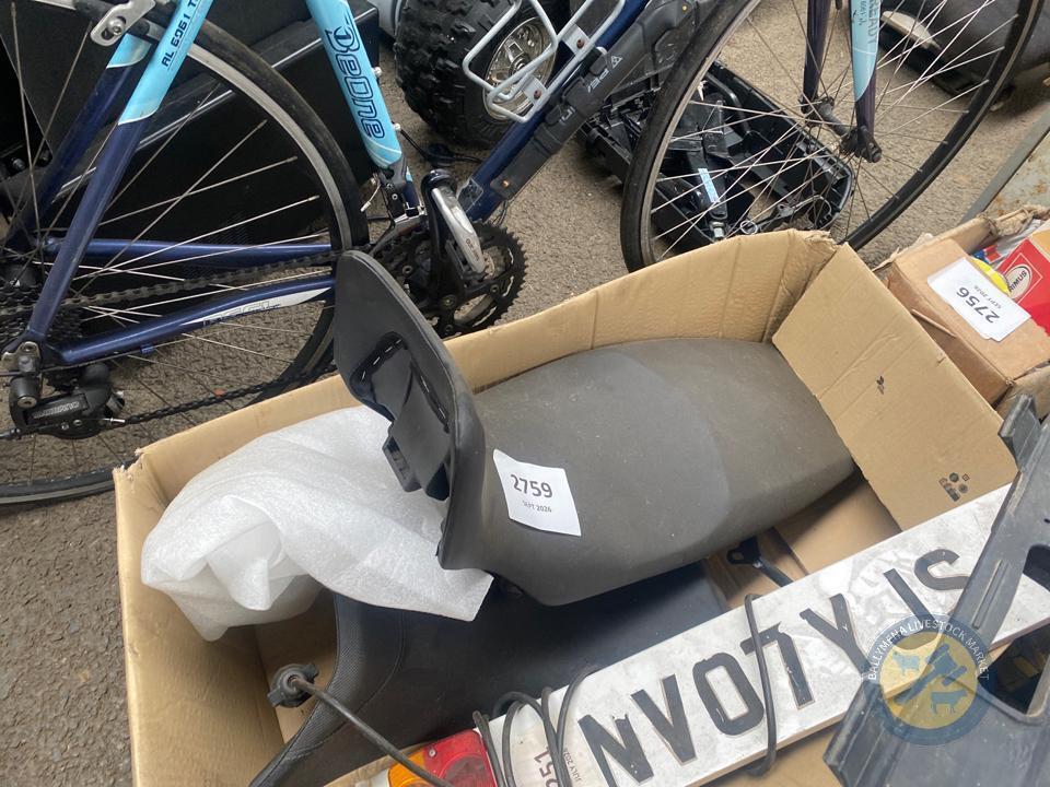 Trailer Board Motor Bike Seats