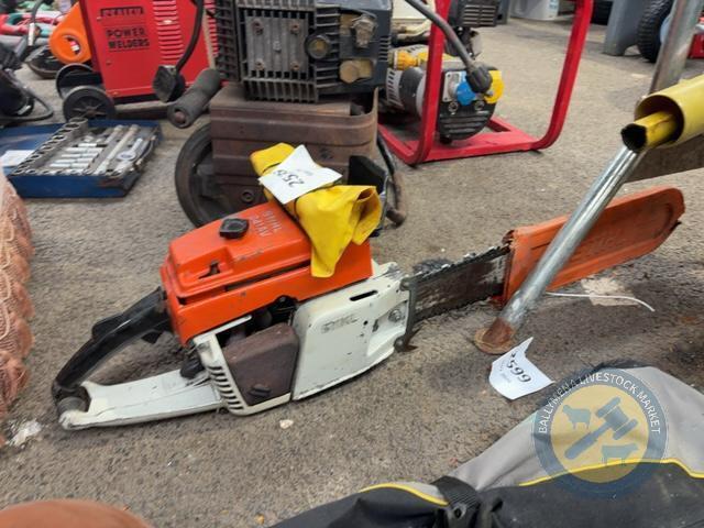 Stihl Chainsaw with New Chain