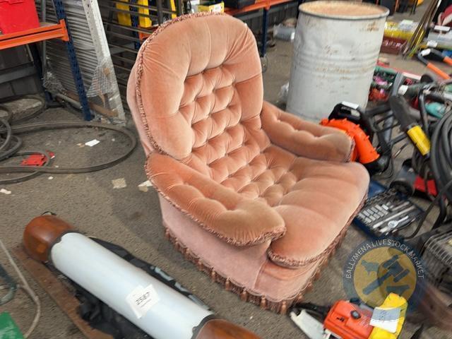 Brown Rocking Chair