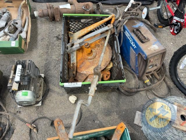 Black box of plough parts