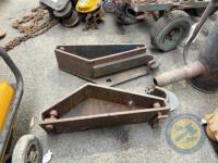 2 tanco loader brackets