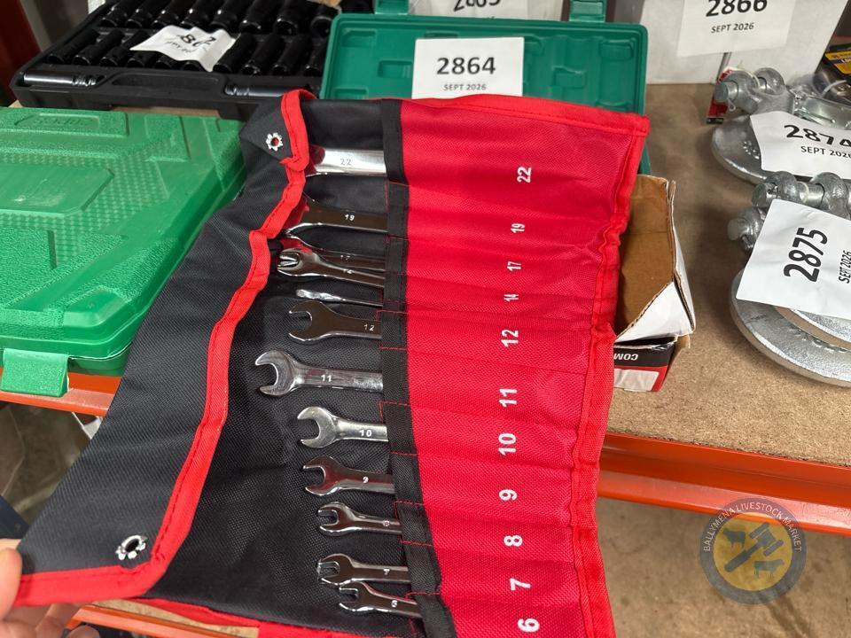 neilsen 12 piece spanner set