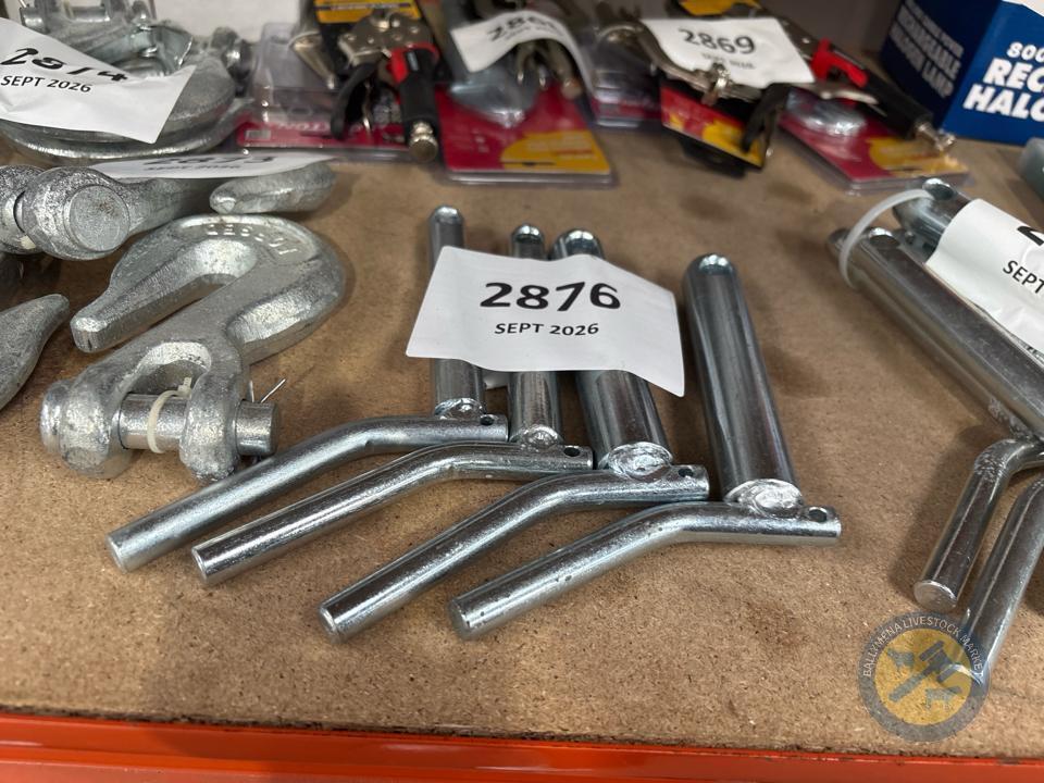 2x 19mm & 2 x 25mm tractor pins