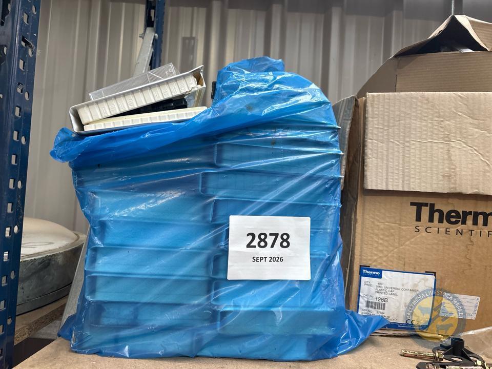 4 boxes & bag of talking books