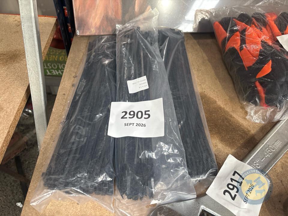 4 x 100 pack cable ties