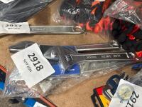 12, 15, 18 inch adjustable spanner set