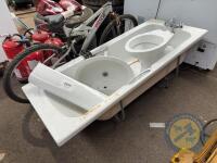 sink, toilet, bath etc