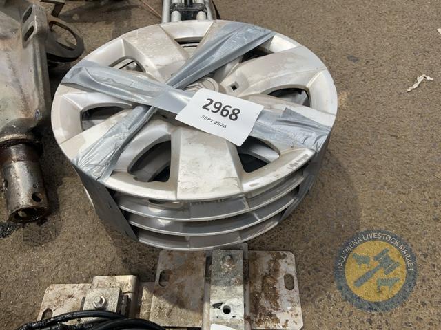 4 citroen berlingo wheel trims