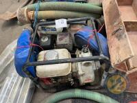 honda GX120 & 2 water pumps & 2 pipes