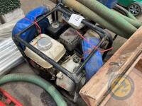honda GX120 & 2 water pumps & 2 pipes - 2