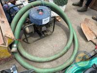 honda GX120 & 2 water pumps lift pipe & outlet - 2