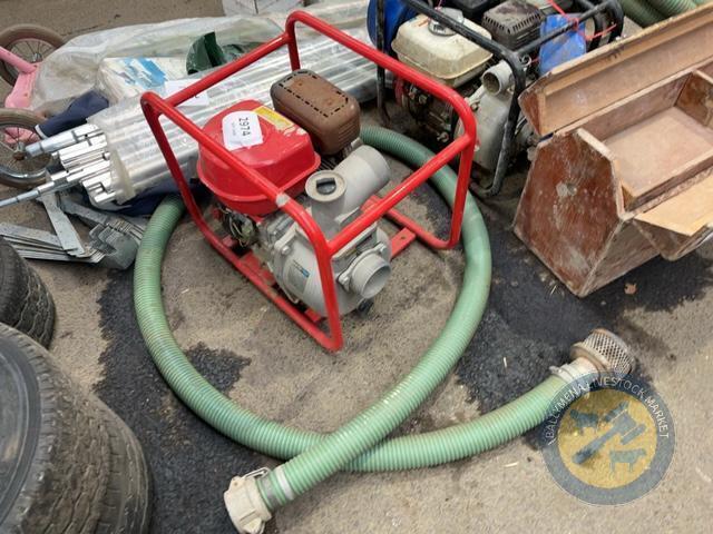 clarke pump with pipe