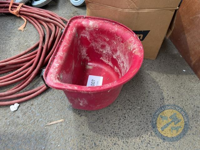 horse trough bucket