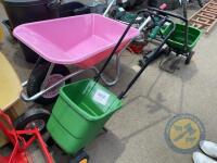 green garden spreader