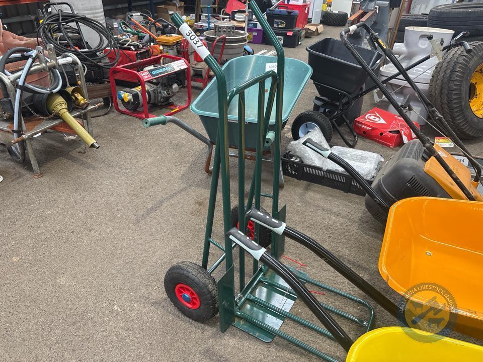 HD Green sack truck