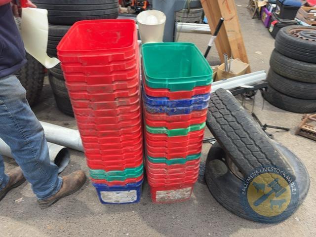 selection of buckets