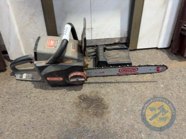 battery chainsaw
