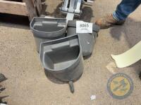 3 calf buckets
