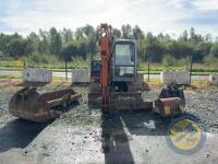 Farm Dispersal Lewis McClinton, Glenwherry - Hitachi 70 7tn Digger & 5x buckets including &pound;600 Riddell Bucket - 2