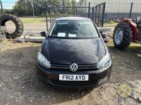 Volkswagen Golf MK6 1.6L TDI 2012 - 2