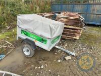 Car Gardening Trailer with Cover