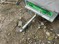 Car Gardening Trailer with Cover - 4